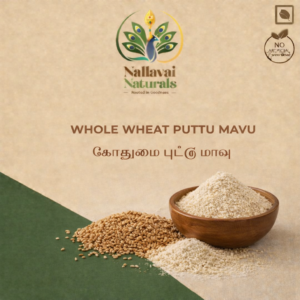 Whole Wheat Puttu Mavu